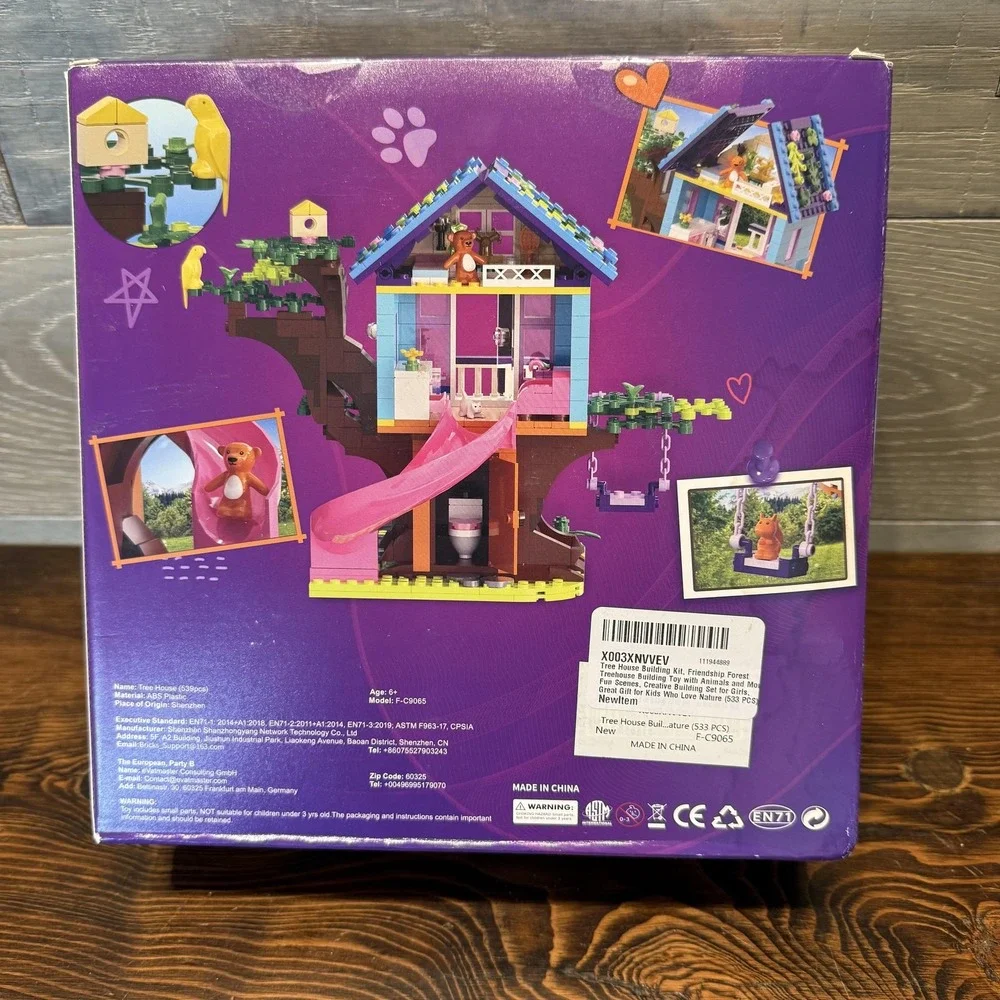 BUILDINGBOAT Tree House‎ Building Block Set 539PCS F-C9065 Ages 6+ Toy Bricks